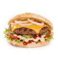 Cheesburger Taschenbrot