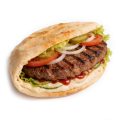 Hamburger im Taschenbrot
