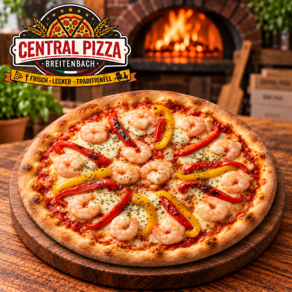 Pizza Ai Gamberetti