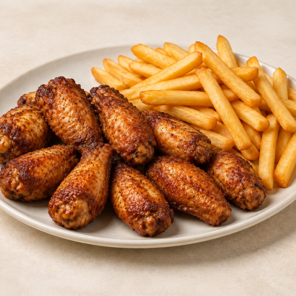 15 wings pommes