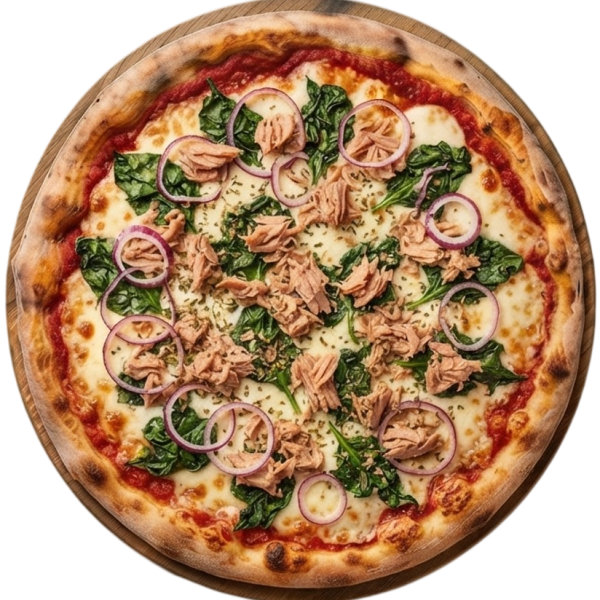 Pizza Tonno e Spinaci