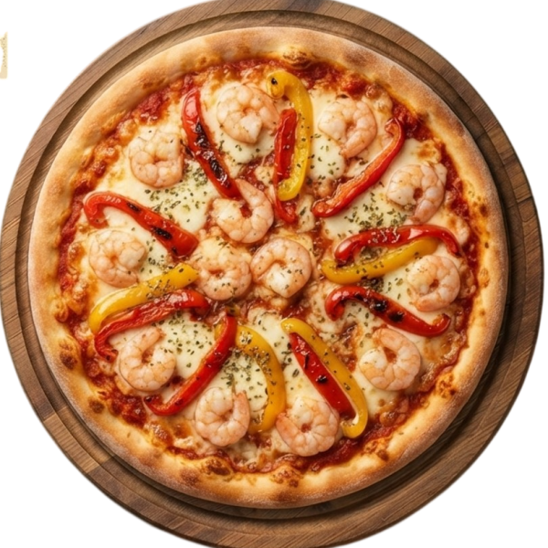 Pizza ai Gamberetti