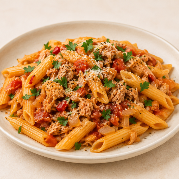 Penne all tonno neutral