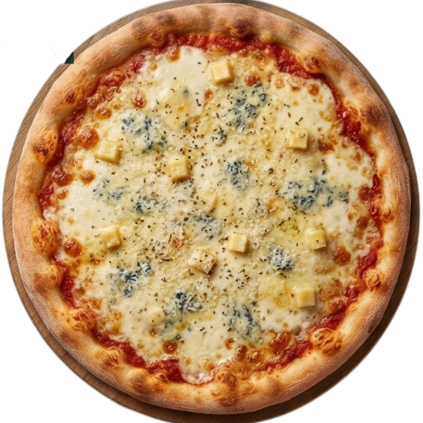 Pizza quattro formaggio