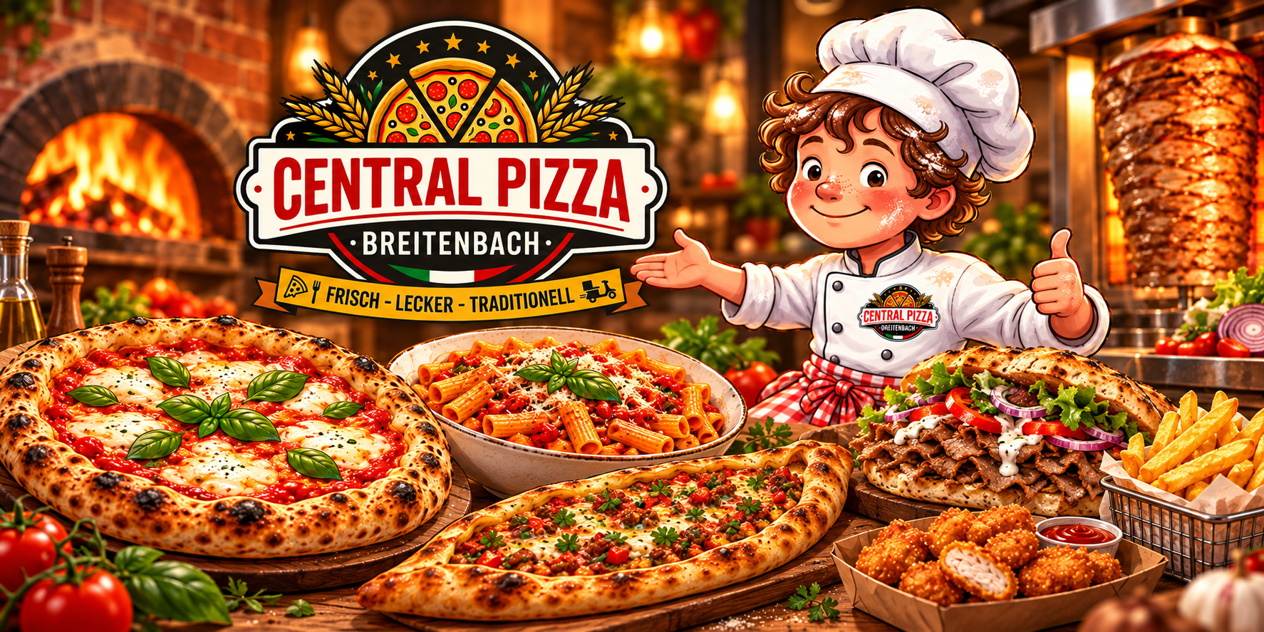 Central pizza justeat header banner